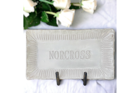 Make a Statement with the Williams Custom Tray XLg Rectangle Server by Dixie Pottery: A Stunning Addition to Your Table